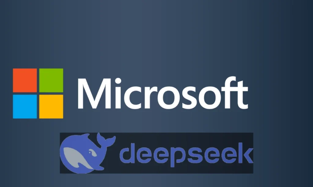 Microsoft with DeepSeek